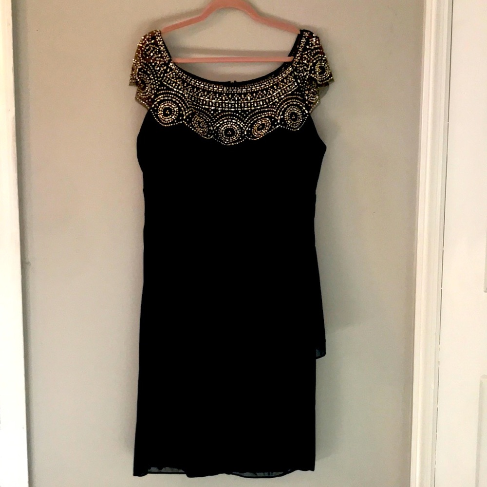 Size 18 cocktail dress navy blue